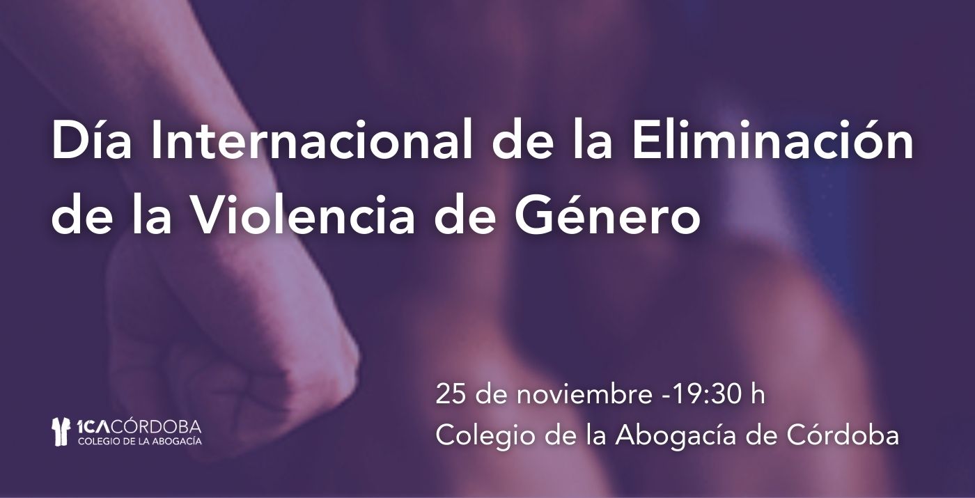 Acto con motivo del Día Internacional de la Eliminación de la Violencia de Género