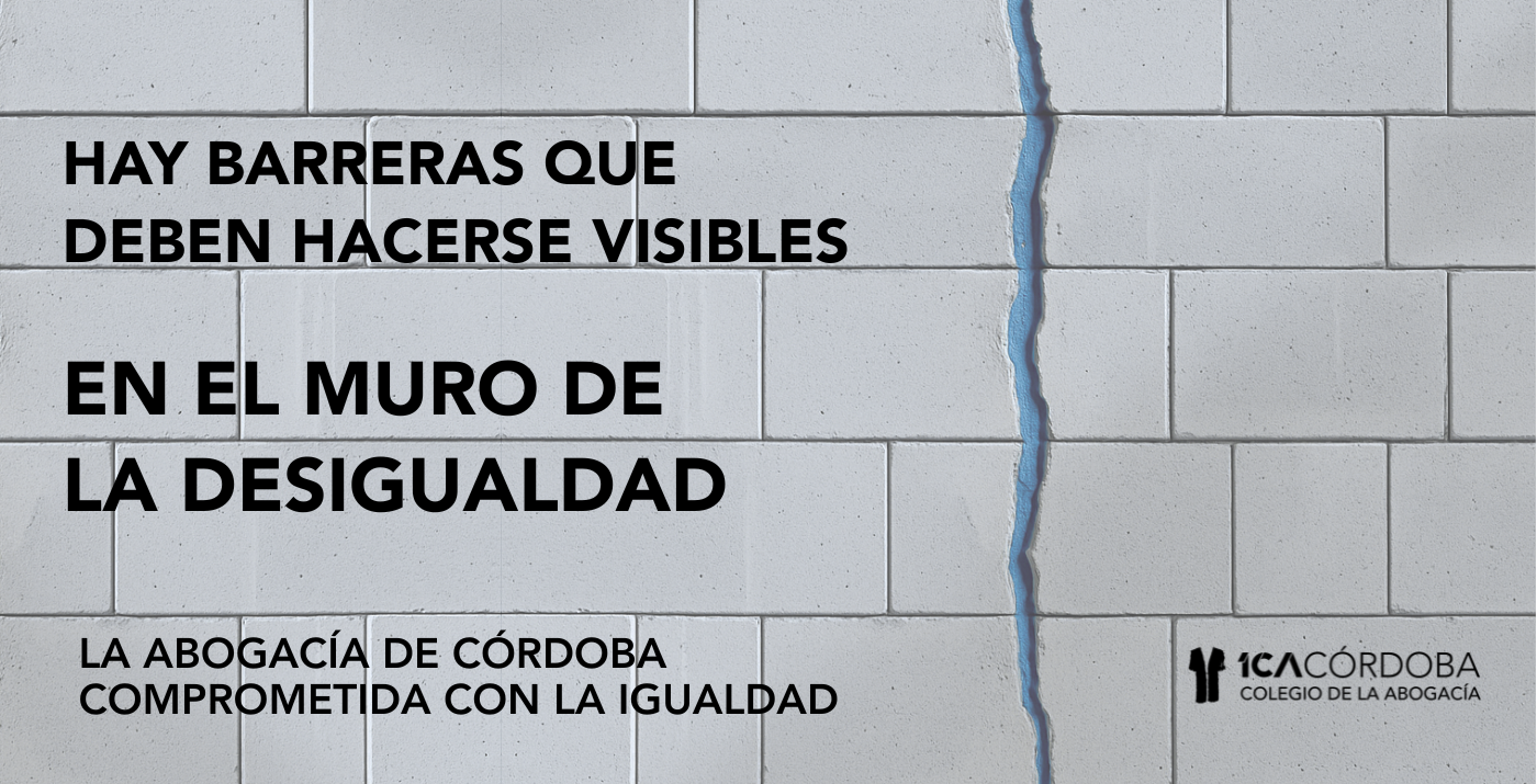 El Colegio reivindica la igualdad como derecho fundamental con la acción “El Muro de la Desigualdad”
