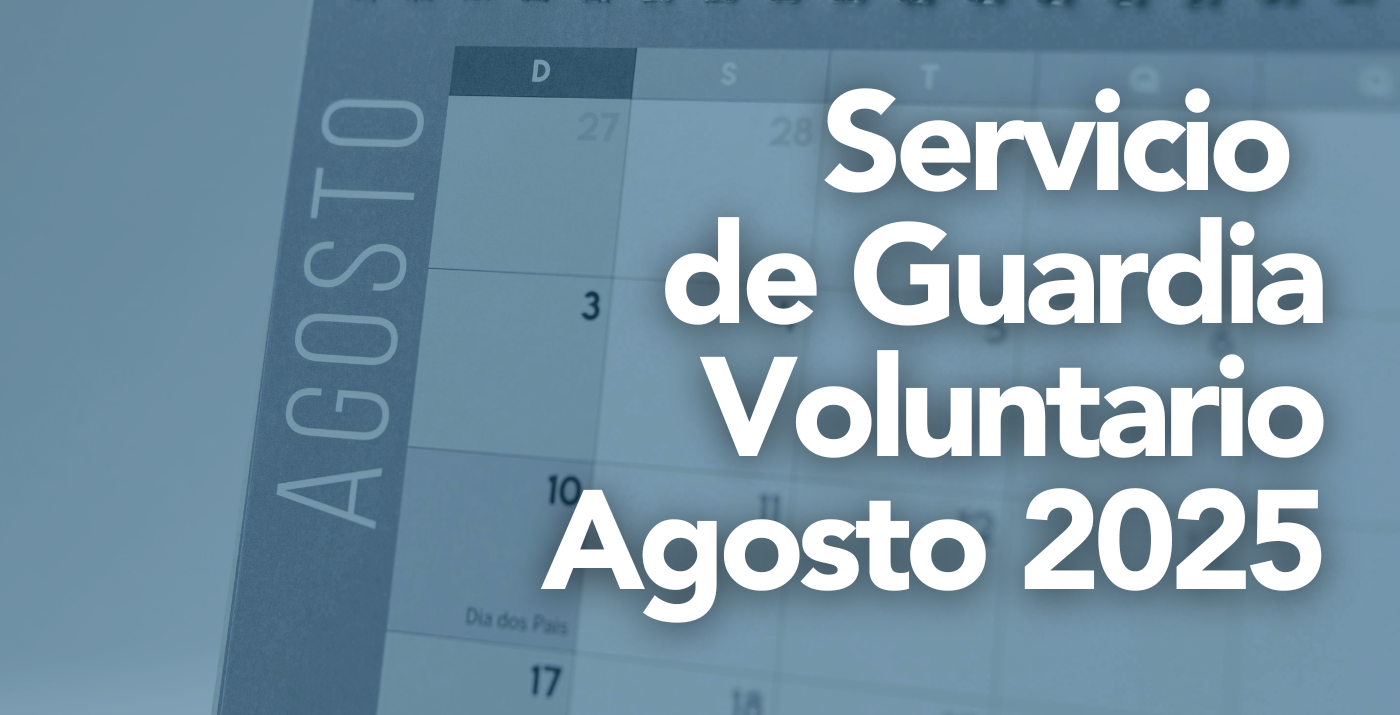 Circular Turno de Oficio - Solicitud para prestar servicios de Guardia en Agosto de 2025