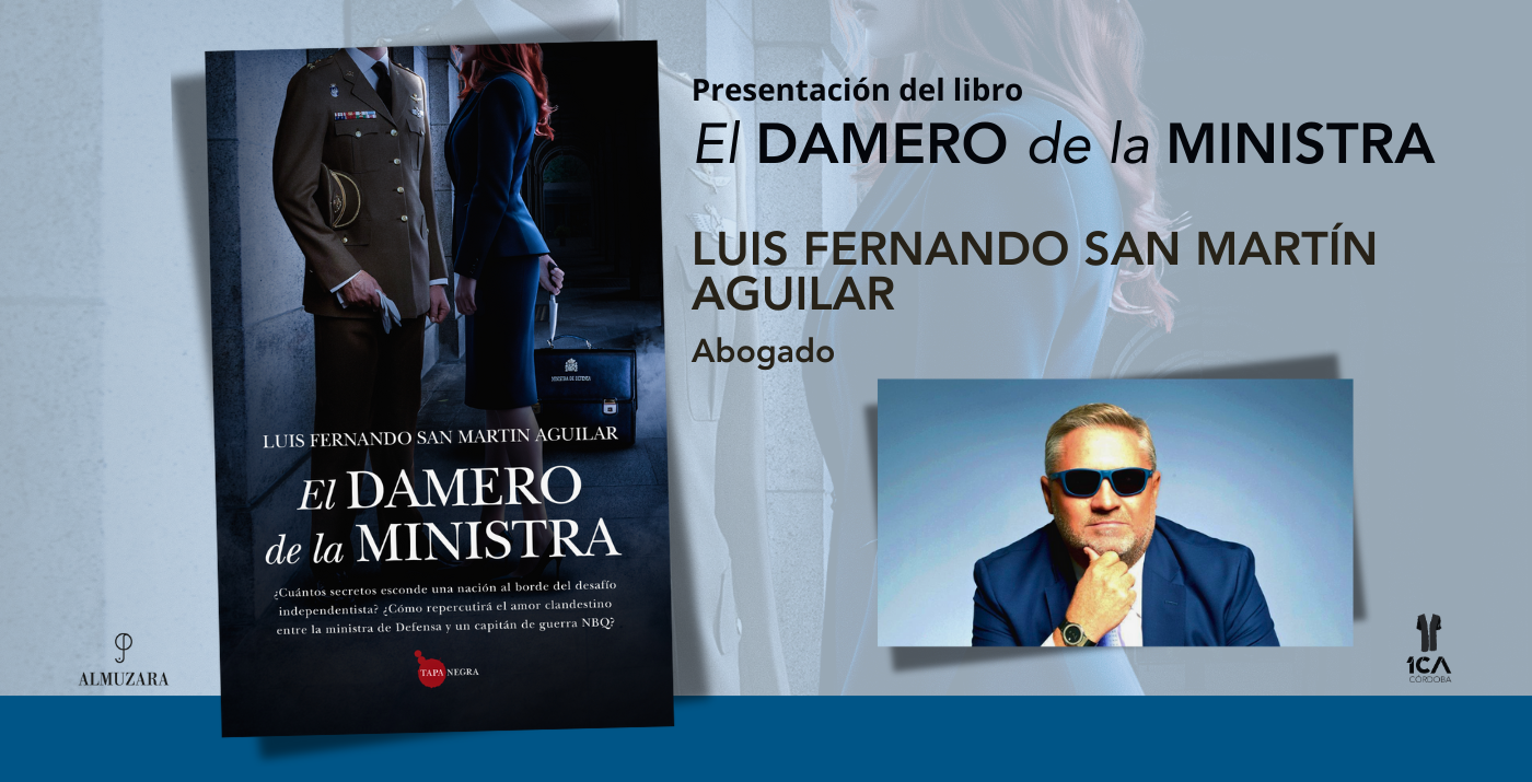 Presentación del libro 'El DAMERO de la MINISTRA' del abogado Luis Fernando San Martín