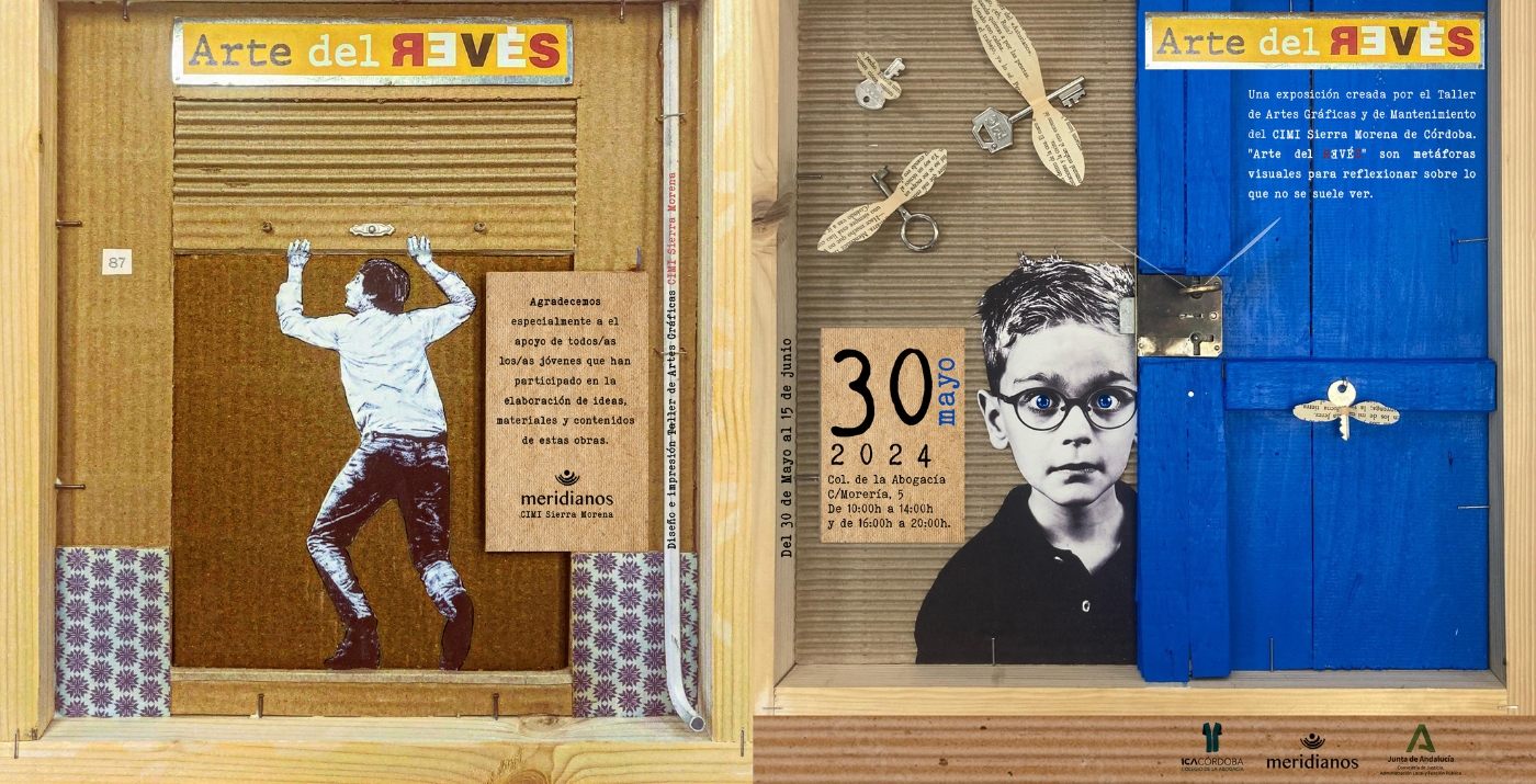 La Exposición Arte del REVÉS del CIMI Sierra Morena en la sala colegial