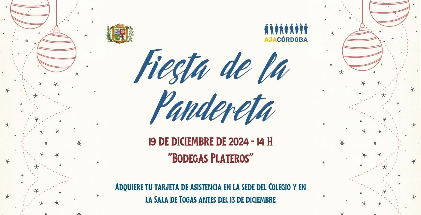 Fiesta de la Pandereta de la Agrupación de Jóvenes Abogados