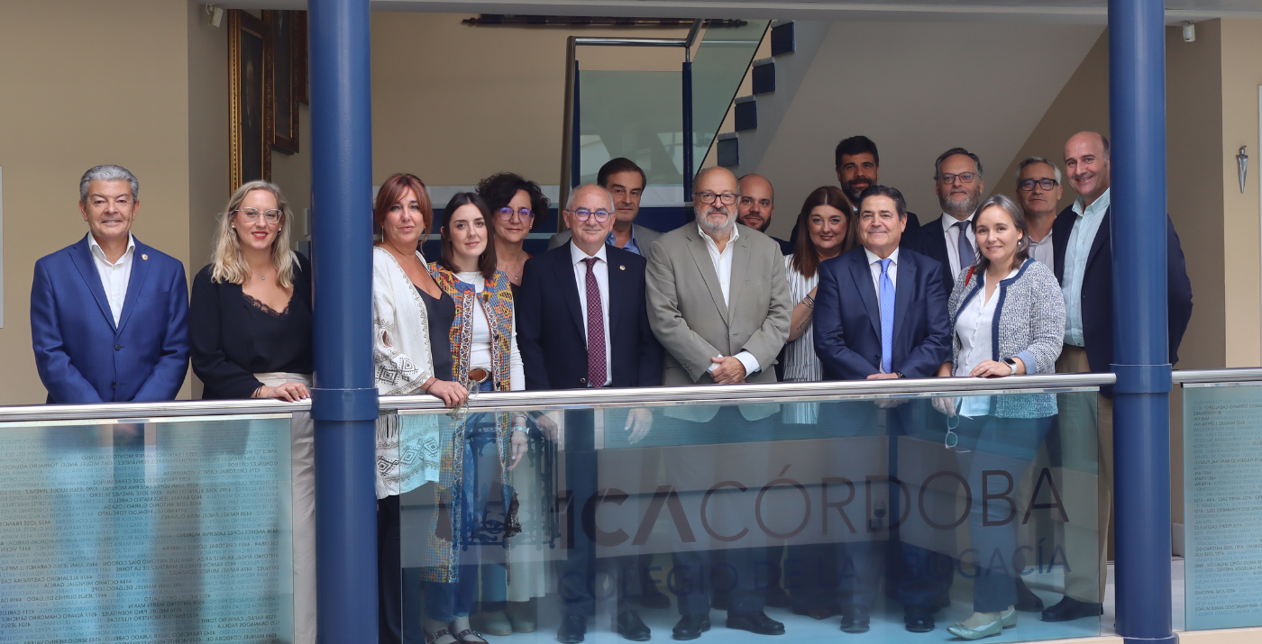 Encuentro institucional con la Junta de Gobierno del Colegio de Abogados de Lucena